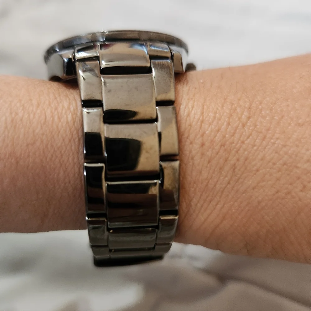 Guess Gunmetal Watch Waterpro